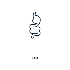 ear icon vector