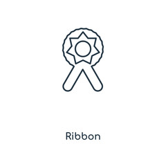 ribbon icon vector