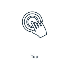 tap icon vector