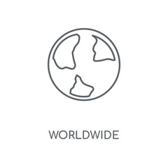 Obraz premium worldwide icon