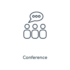 conference icon vector