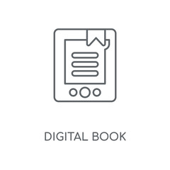 Fototapeta na wymiar digital book icon