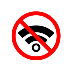 No Wifi sign