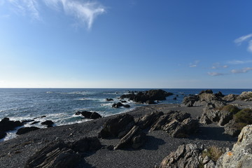 cape muroto in summer