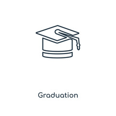 graduation icon vector