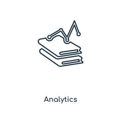analytics icon vector