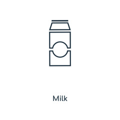milk icon vector