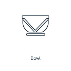 bowl icon vector