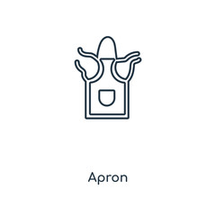apron icon vector
