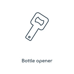 bottle opener icon vector