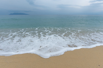 Bright sea in Japan