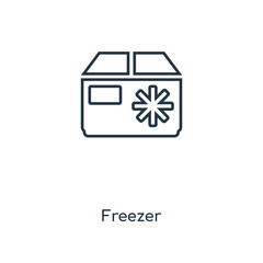 freezer icon vector