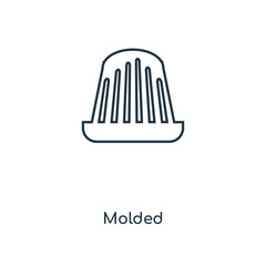 molded icon vector