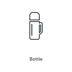 bottle icon vector