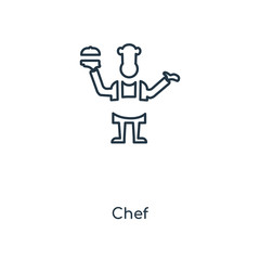 chef icon vector