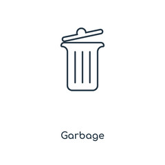 garbage icon vector