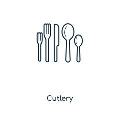 cutlery icon vector