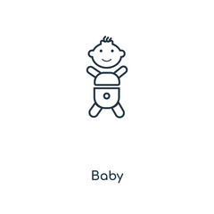 baby icon vector