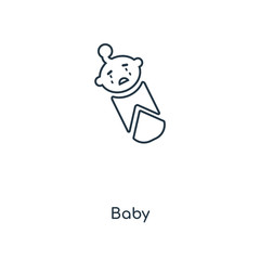 baby icon vector