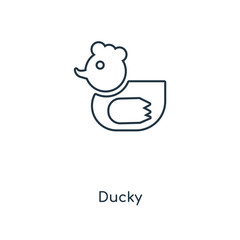 ducky icon vector