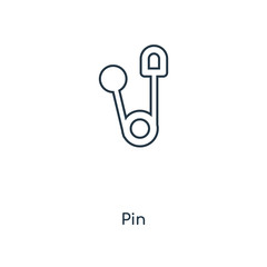 pin icon vector