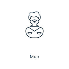 man icon vector