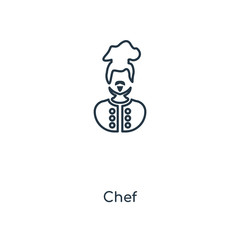 chef icon vector