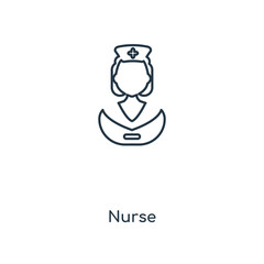 nurse icon vector