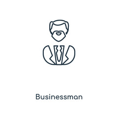 businessman icon vector