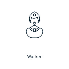 worker icon vector