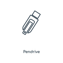 pendrive icon vector