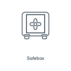 safebox icon vector