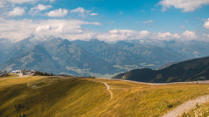 Beautiful alpine view at Zell am See - Zeller See - Salzburg - Austria