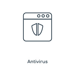 antivirus icon vector