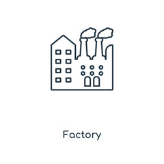 factory icon vector