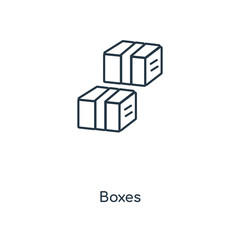 boxes icon vector