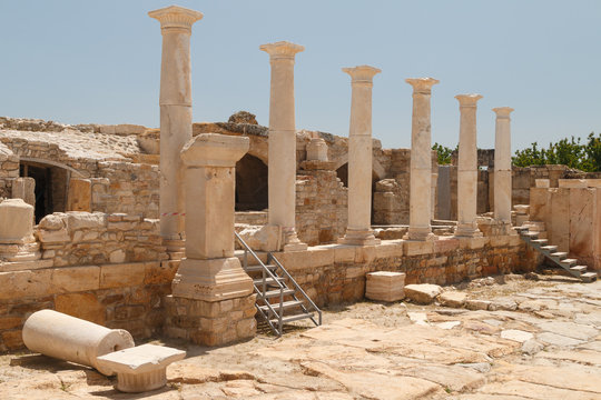 Ruins of the ancient town Tripolis on the Meander, Turkey