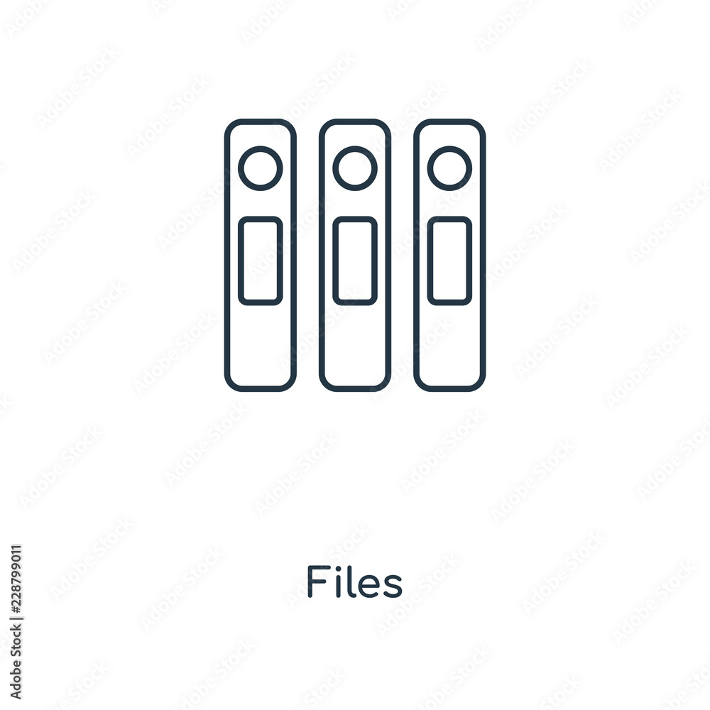Poster files icon vector