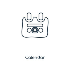 calendar icon vector