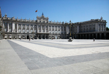 Obraz premium Palazzo Reale a Madrid