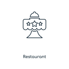 restaurant icon vector