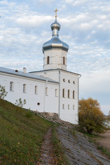 Veliky Novgorod.Russia. Yuriev Monastery. Church of St. Michael the Archangel