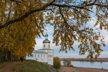 Veliky Novgorod. Yuriev Monastery. Church of St. Michael the Archangel
