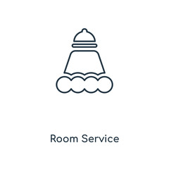 room service icon vector