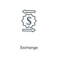 exchange icon vector