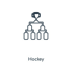 hockey icon vector