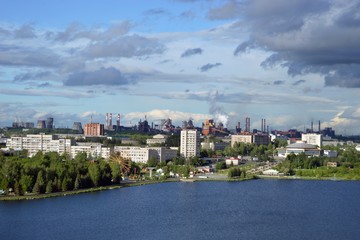 Вид на Нижний Тагил с Лисьей горы