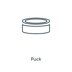 puck icon vector