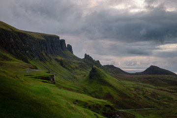 landscape in the mountains quiraing