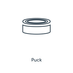 puck icon vector